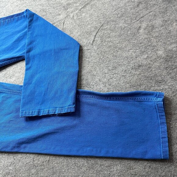 prAna Jeans Men 36 x 31 Blue Theorem Stretch Slim Fit Sapphire M4TH32313 - Picture 2 of 16